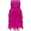 Amazon fashion ruffles pleated mid-length dress women's  summer new elegant sleeveless skirt
