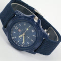 fashion nylon strap men's watch, canvas strap military watch, trendy luminous hand sports watch, unisex watch