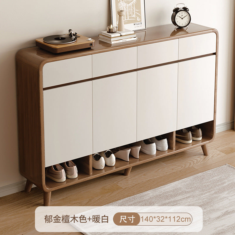 Large capacity shoe cabinet for home use - entryway, hallway, and outdoor console table all-in-one storage - new shoe rack
