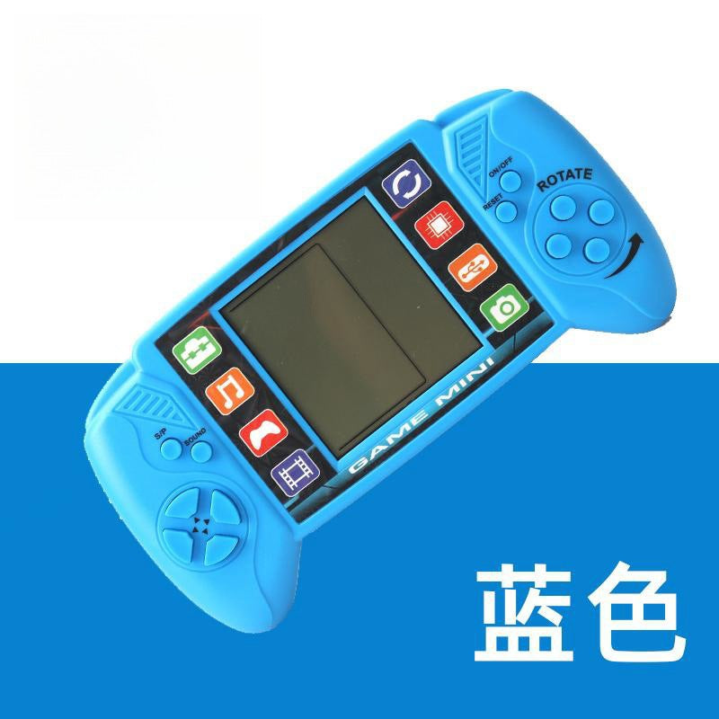 classic large-screen tetris game console kidsretro nostalgic handheld game console student gift