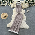 Light mature style vest skirt stereo flower suit women's summerfashioneasiest for match decoration two-piece setelegancesuit