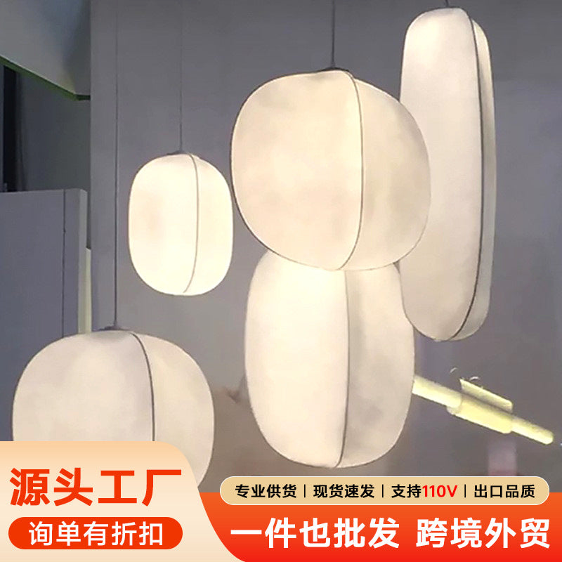 Villa high duplex building hollow loft apartment lighting Japanese restaurant chandelier bedroom light project store commercial