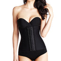【9 steel bones】european and american latex latex corset waist trainer shapewear tightening sports waist cincher tummy control body shaper for women