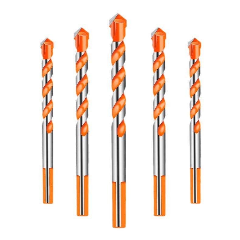 ATO Multifunctional Overlord Drill, Alloy Triangle Overlord Drill Bit, Tile Glass Wall Ceramic Punching Set