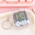 mini handheld game console keychain - tetris electronic game console - handheld console - schoolbag creative ornament