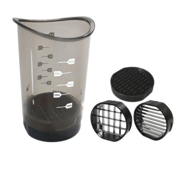 Stainless steel watermelon & egg slicer - home fruit cutter, slicer, cup, pulp remover, dicing & chopping tool