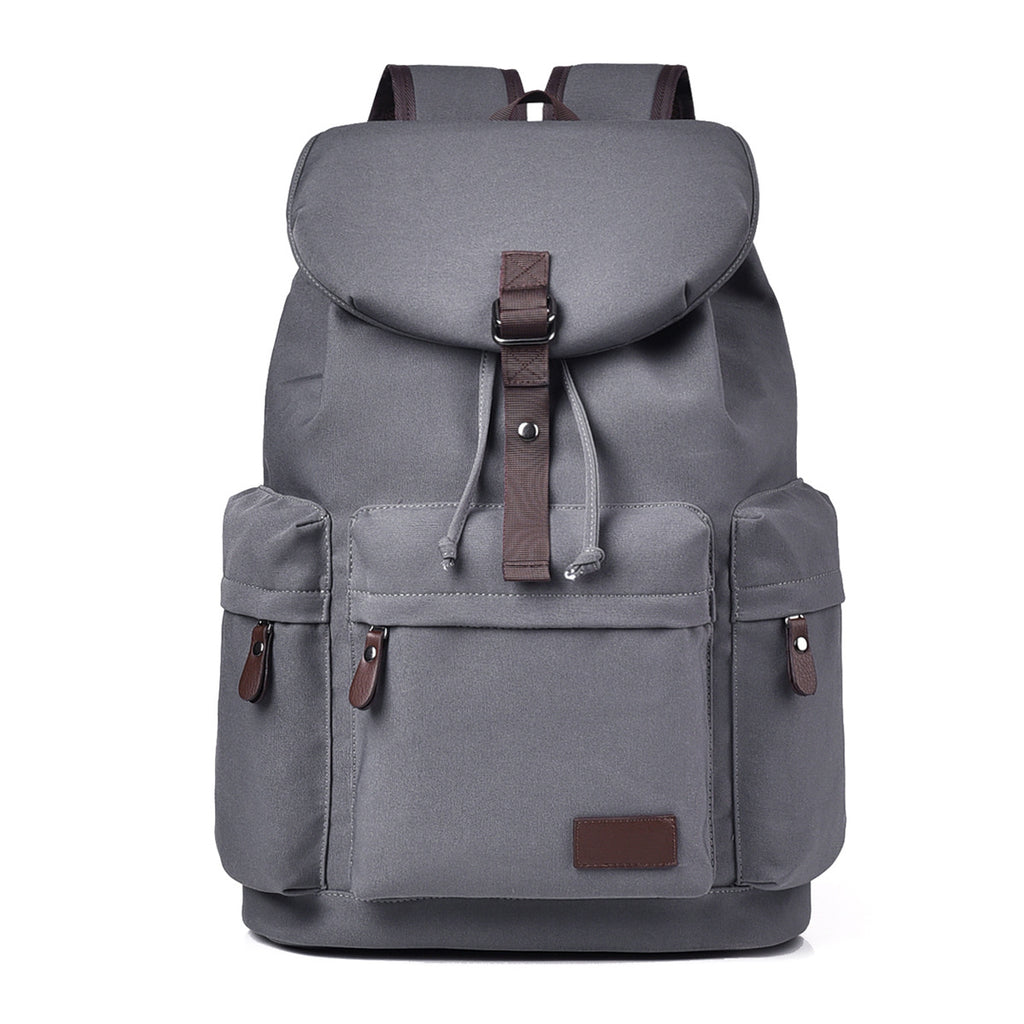 New retro backpack men's large-capacity travel and leisure student computer schoolbag junior high school college student female backpack