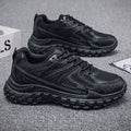 Dad shoes 2025 spring mesh breathable wear-resistant casual shoes anti-slip tire sole athletic running shoes cross-border men's footwear