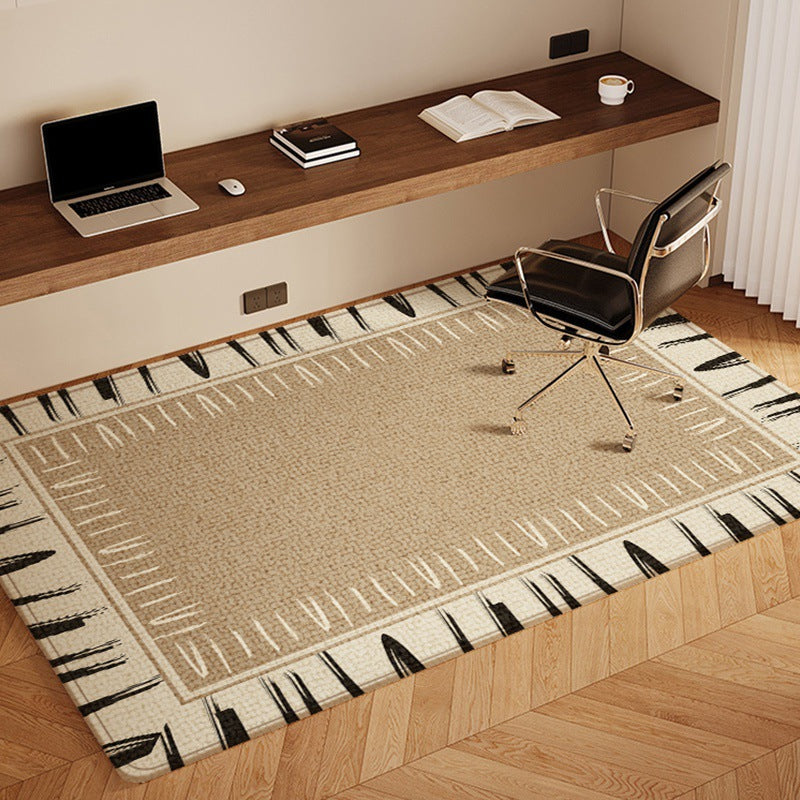 Superior computer room swivel chair floor mat chair stool carpet bedroom living room desk study mat sound insulation mat