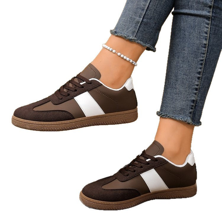 spring/autumn new arrivals: plus-size chunky sole german army trainers (gats) for cross-border e-commerce. sizes 36-45 available. bulk orders welcome. dropshipping available for  and