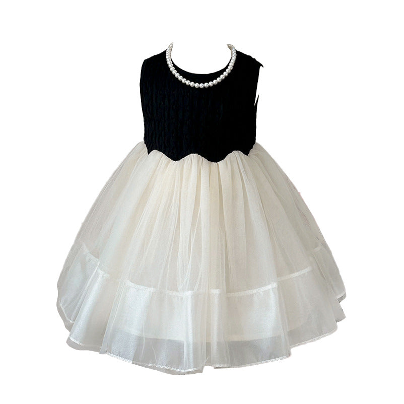 Girls' dress -  summer new arrival: stylish bowknot tank dress, princess style