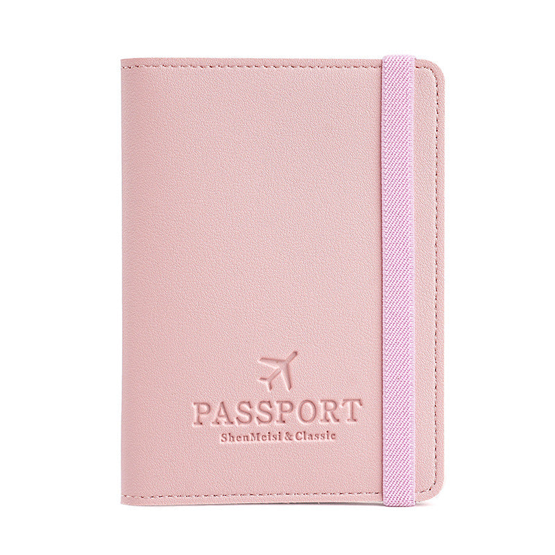 Spot  hot-selling pu leather passport bag, multi-functional passport holder, passport cover, passport cover.