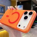 Ultra-thin pc hard case with magnetic attachment, matte ice mist finish, compatible with iphone 17, iphone 16, iphone 15, iphone 13 pro max - premium quality
