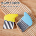hot-selling wave multi-functional kitchen knife stainless steel french fries wolf tooth potato knife potato slicer potato cutter