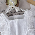 Dropshipping children's clothing: summer dreamy fairy princess dress for little girls and toddlers - solid white mesh dress