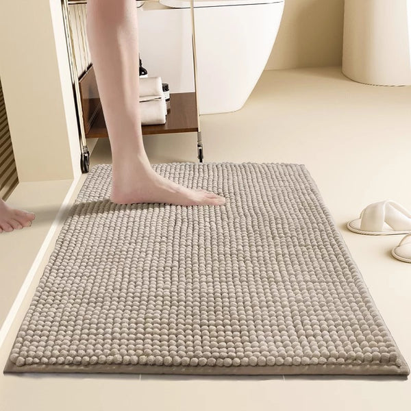 Toilet floor mat, bathroom door absorbent carpet, household toilet non-slip foot mat, hotel floor towel, toilet mat
