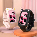 2025 new smart bracelet for women - cute cat design, multifunctional health & fitness tracker for middle and high school students, stylish and trendy