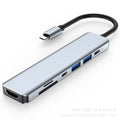 Usb extender is suitable for huawei computer macbooktype-c seven-in-one docking station hub multi-function