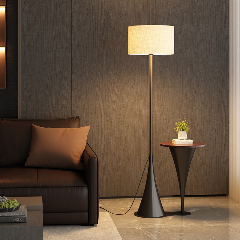 Nordic Italy vertical floor lamp high-end sense storage simple atmosphere office study bedroom bedside lamp