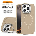 Apple 16 phone case invisible lens stand compatible with iphone 17 slim ring magnetic matte couple protective cover 11
