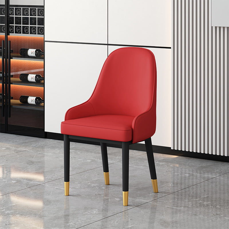 Nordic dining chair - modern minimalist design for home, premium quality, light luxury backrest, casual dining chair, restaurant & cafe seating