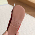 Vancahao girls' korean style princess shoes,  spring new collection, bowknot loafers, stylish and chic baby flats