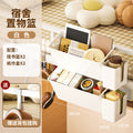 Desk bookshelf classroom storage rack student dormitory hanging basket school side hook storage rack storage handy gadget