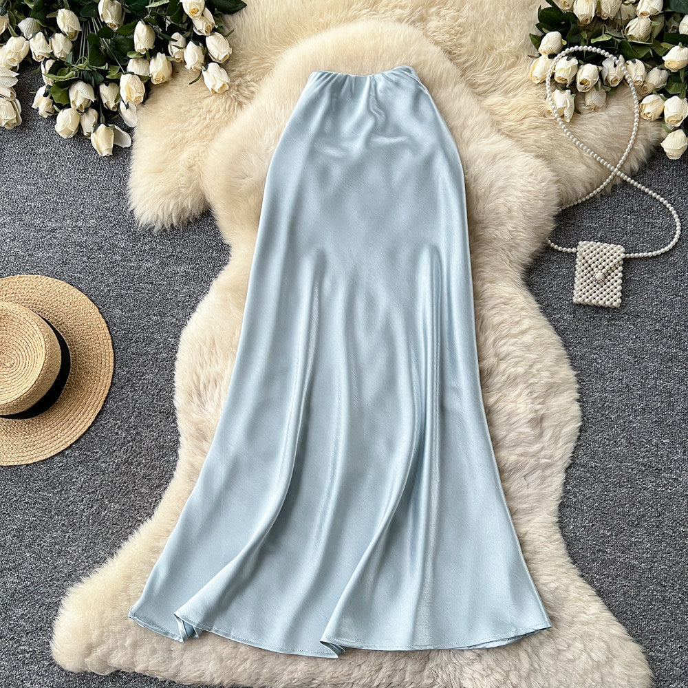 K-style high waist cake sweetbows skirt women's multi-layer ruffles a-line skirt slimming lookeasiest for matchwork clothing skirt