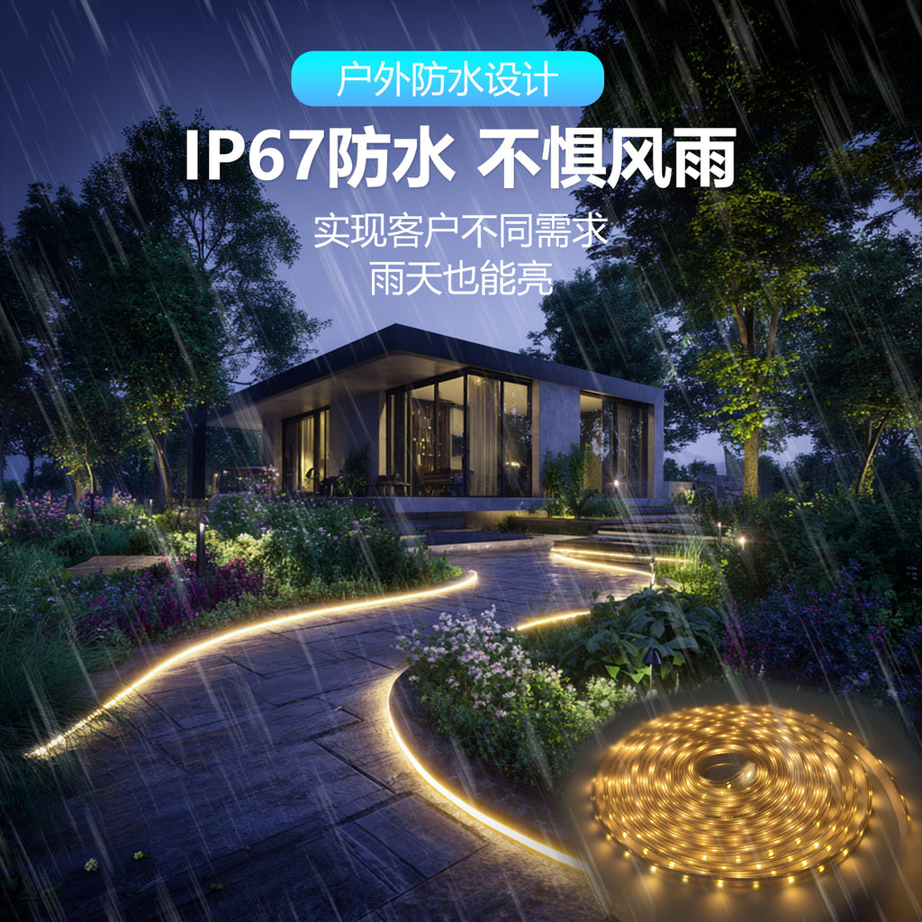 Camping stall decoration, outdoor flash star light string ambient light solar lantern solar led light strip