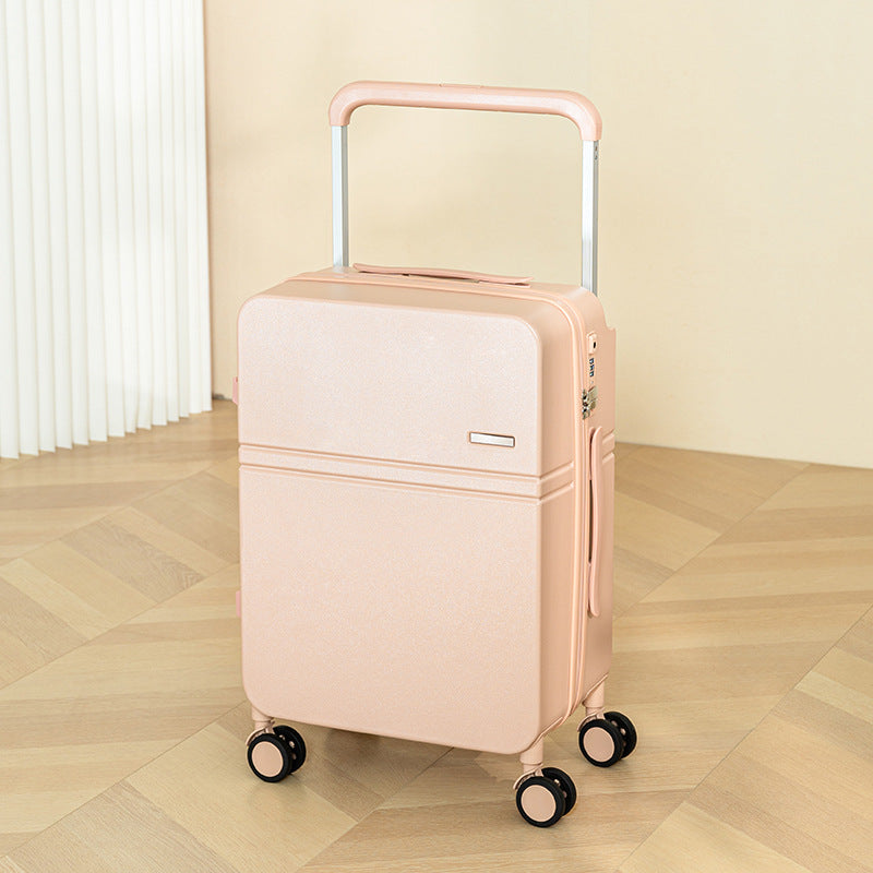2025 new high-value suitcase wide trolley case mother and child case suitcase set wedding password box 20 inches