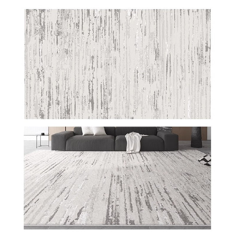 Waterproof rug for bedroom and living room -  new arrival - large area, full coverage, wash-free, wipeable, low-maintenance floor mat - light luxury, premium quality