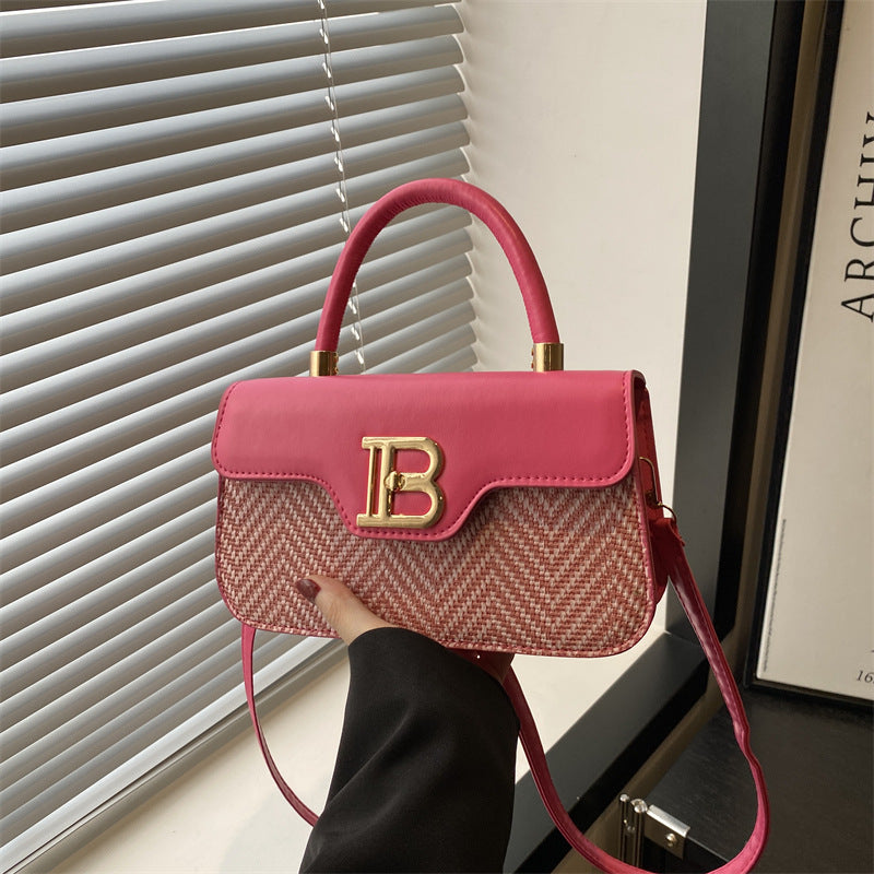 Cross-border senior design women's bag 2025 new leisure commuting practical versatile hand carry shoulder messenger bag