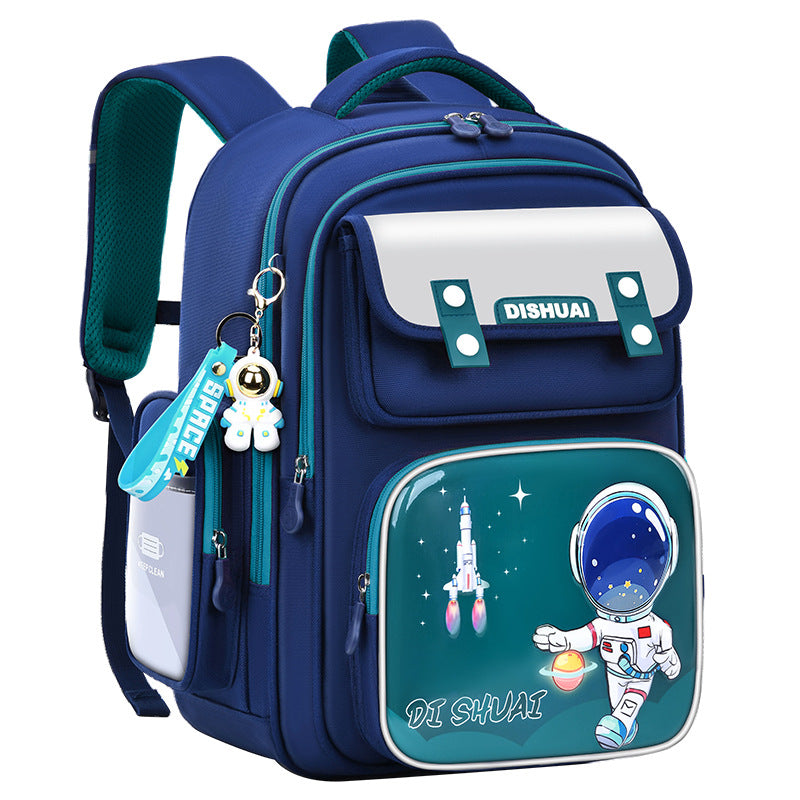 Elementary school backpack for boys, grades 1-2, ages 3-6, lightweight, child-friendly, spine-protecting, 2026 new model