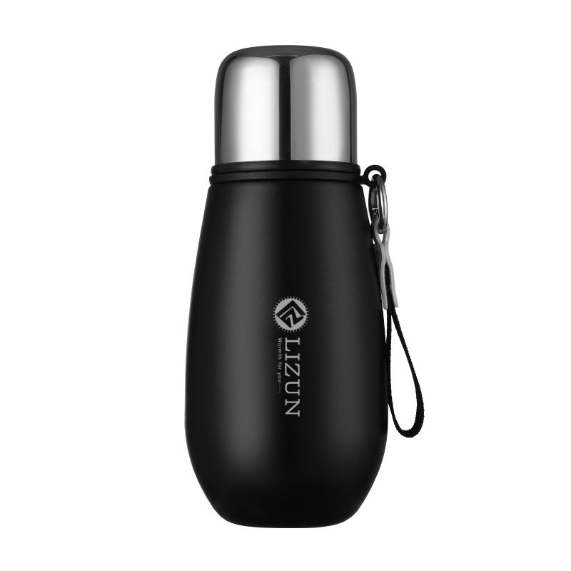 Mini pocket 316 stainless steel thermos - stylish and portable water bottle for students (unisex)