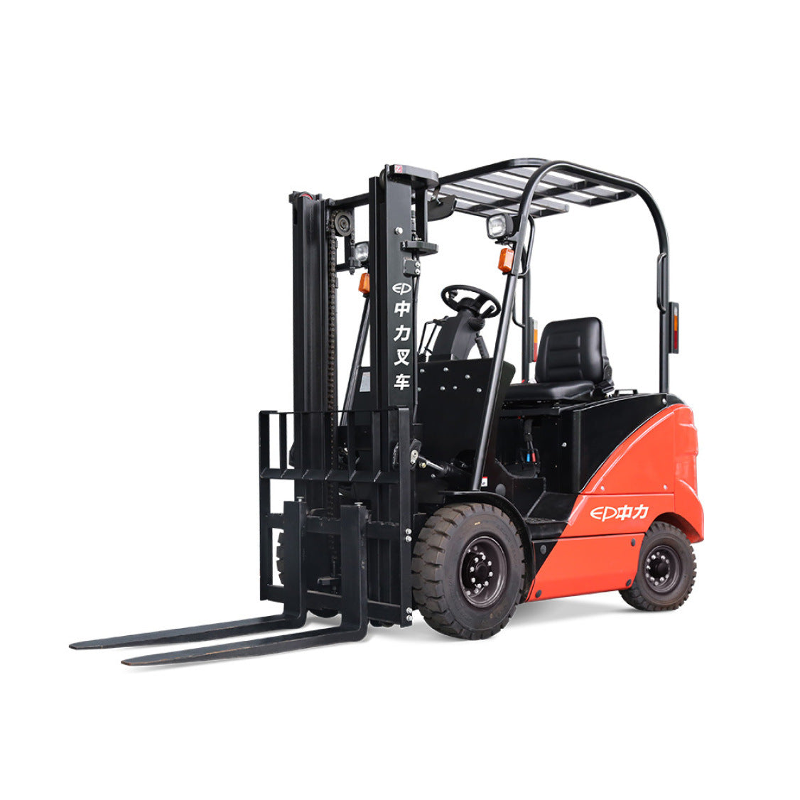 Zhongli 1.5-2 ton cold storage four-point counterweight electric forklift CPD15FJ5 ride-on stacker