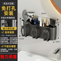 New arrival toothbrush holder storage rack detachable washable bathroom punch-free wall-mounted electric tooth cup mouthwash cup toothbrush holder