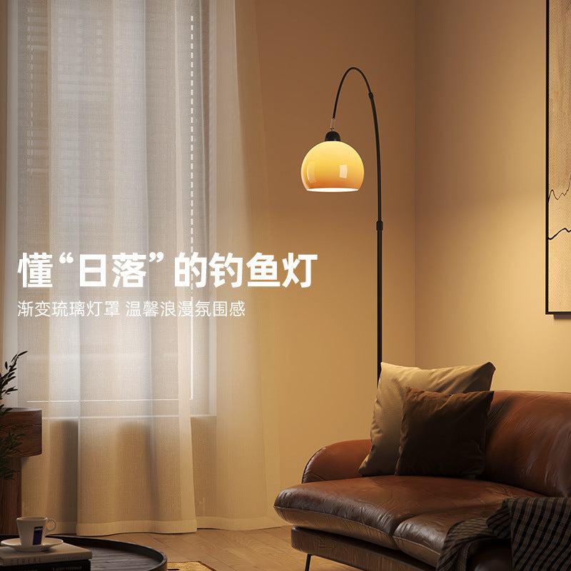 American retro fishing lamp living room atmosphere sofa side table lamp floor lamp medievalvintageclassy bedroom lamp