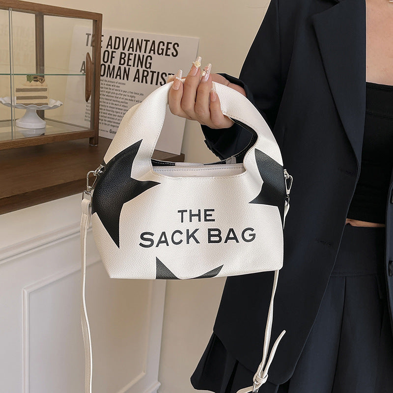 new arrival large-capacity trendy handbag fashionprintinglettereasiest for matchcasual crossbody bag