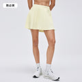 New quick-dry athletic skort - two-piece look, anti-exposure running skirt, yoga & fitness skort, tennis skirt for women - d26023