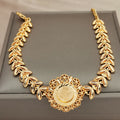 Vintage-inspired rose pattern square pendant bracelet, perfect for women's holiday parties, bridal showers, and weddings