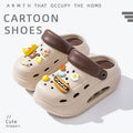 2025 new women's wedge platform clogs - summer outdoor wear, thick sole, two-wear style, chunky heel, non-slip beach sandals & slippers