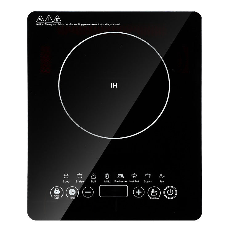 Touch reservation household electromagnetic hot water heater small battery stove electromagnetic stove electric ceramic stove high power export cross-border