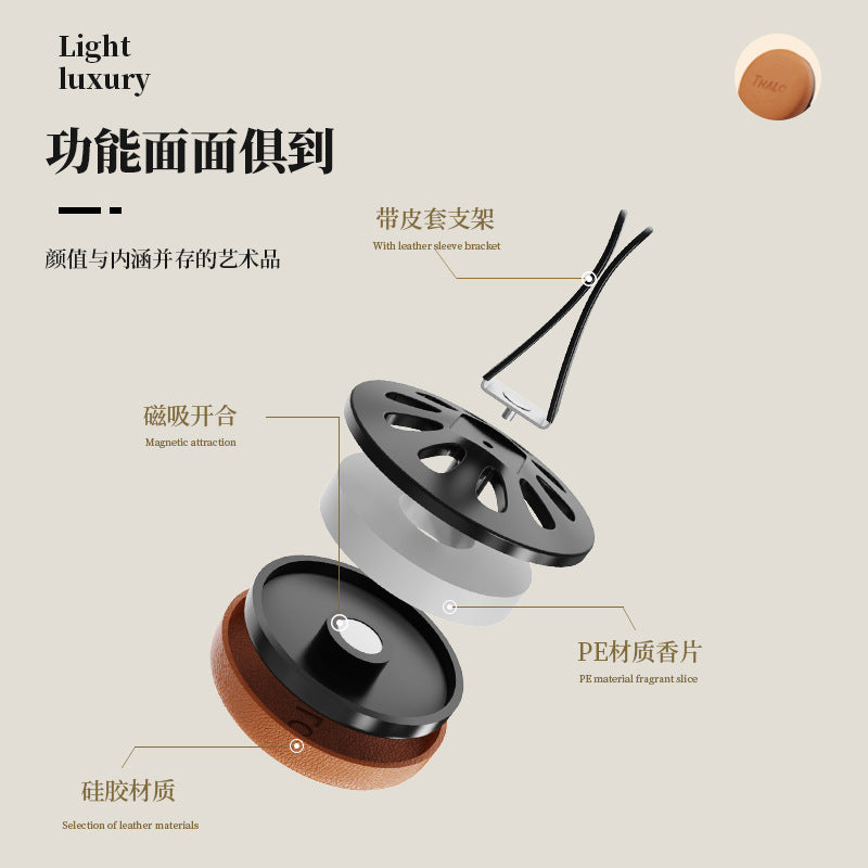 Air conditioning outlet aromatherapy car classy sense creative air outlet aromatherapy car interior long-lasting light fragrance tablets