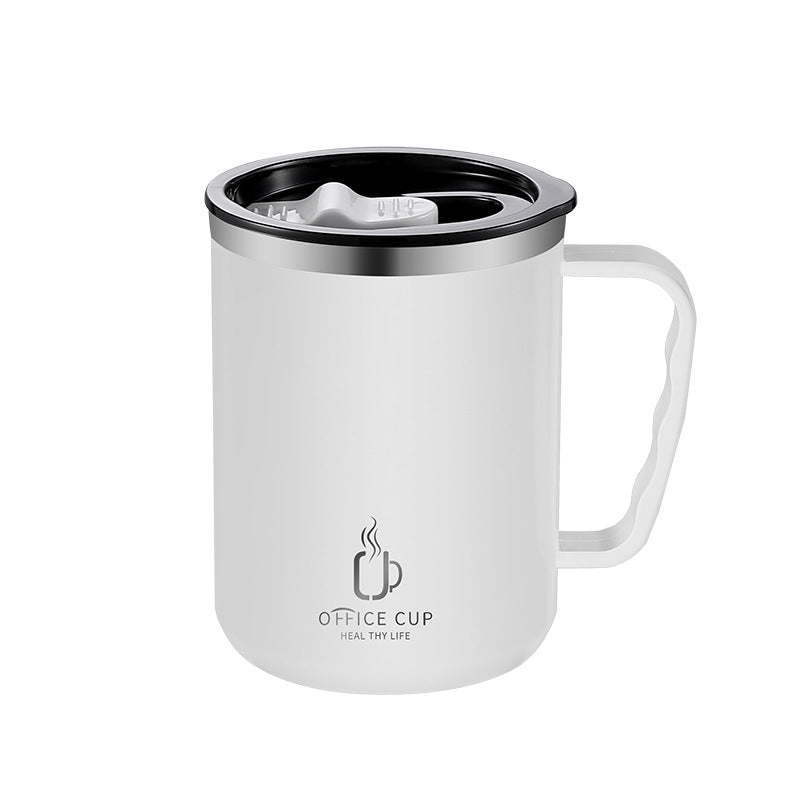 304 stainless steel mug double layer inshousehold cup creative tea cup office office workers coffee drinking cup gift