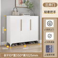 Three doors - long handle - white [length 91 width 35 height 102cm]
