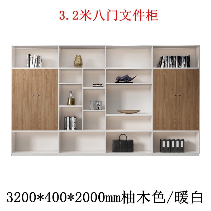 Boss table bookcase casual storage storage cabinet furniture office background file cabinet information cabinet wooden floor cabinet