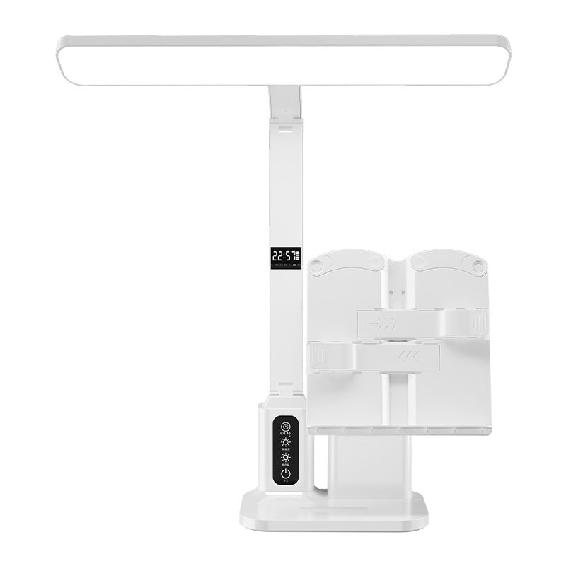 Smart digital display clock red light eye protection lamp large street lamp desk lamp learning special kids desk anti-myopia classroom lamp