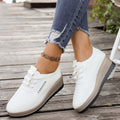 autumn new collection chunky platform leather loafers - women's low-top fashion casual shoes - high-quality export