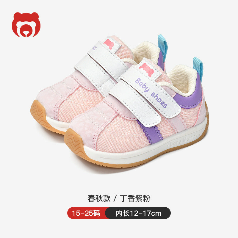 Toddler shoes for boys, spring and autumn, 0-1-2 years old, soft sole infant shoes, children's shoes, infant and toddler shoes for girls