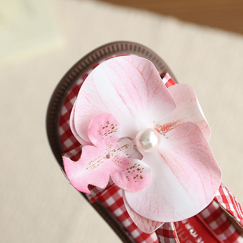 Kids' shoes:  summer new arrivals - stylish bow sandals for girls, soft-soled fashionable princess shoes for little girls